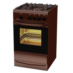 Газ. плита  Лада 4-х комф. с щитком коричневая 445